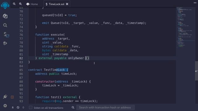 How to delay transactions with Time Lock - Solidity Tutorial смотреть онлайн