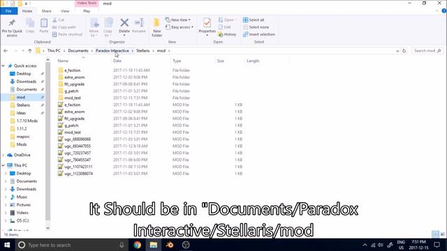 Stellaris Modding Tutorials (Universal) #1: Creating your Mod смотреть онлайн
