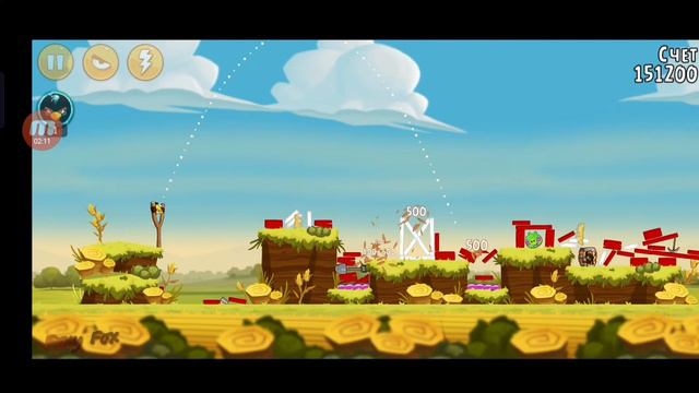 Piggy Farm 16-30 // Angry Birds Classic #31 смотреть онлайн