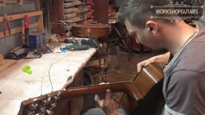 DIY. Мастер-самоучка по ремонту гитар. Реставрация гитары своими руками