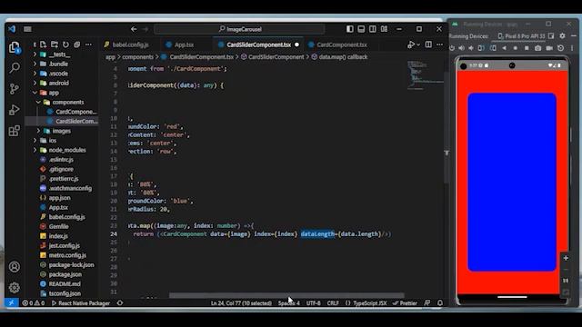 How to create a simple customized image carousel/slider using react native смотреть онлайн
