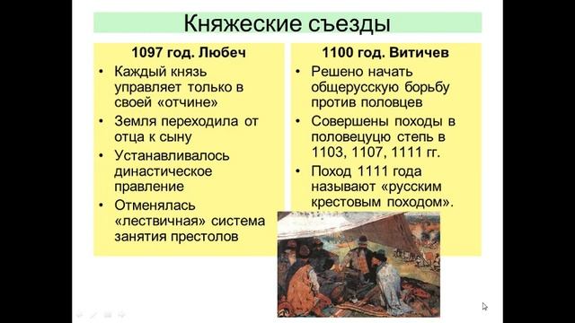 Русь в середине 11 - начале 12 веков смотреть онлайн