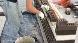 Строительство беседки из кирпича