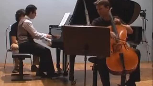 Johannes Brahms Piano and Cello Sonata Op. 99 - 4th movement смотреть онлайн