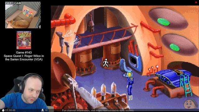 Space Quest I: Roger Wilco in the Sarien Encounter смотреть онлайн
