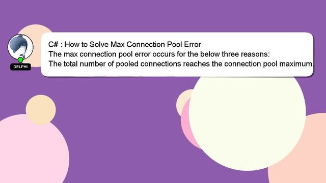 C# : How to Solve Max Connection Pool Error смотреть онлайн