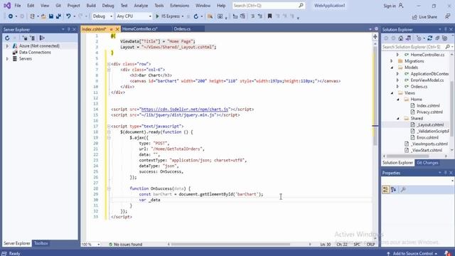 Create Chart in ASP.NET Core смотреть онлайн