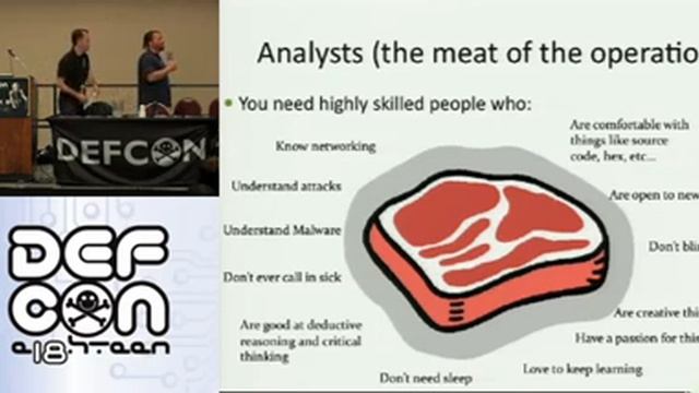 Defcon 18 - Build your own security operations center for small/no money - Josh Pyorre/Chris McKenn смотреть онлайн