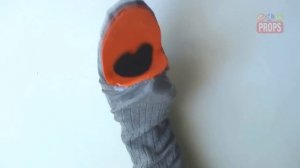 DIY SOCK PUPPET MOUSE - How to make no-sew puppets from socks (Ep.01: Racky the Rat) | Edu Props