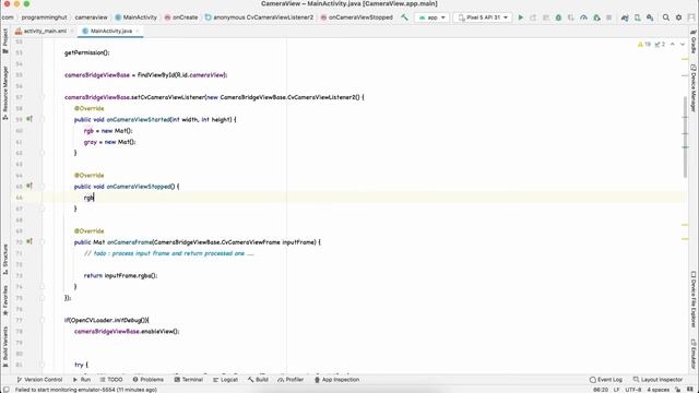 #4 | Automated face blur from live camera feed | Android studio project | java | openCV 4.6.0 смотреть онлайн