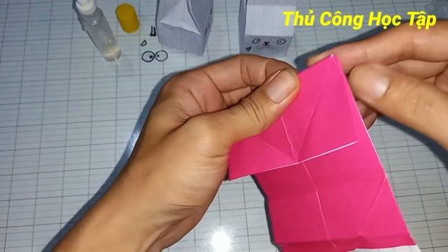 Gấp Xếp Hộp Giấy 3, Оригами КОРОБОЧКА МОЛОКА из бумаги _ DIY Милые зверята _ Origami paper milk box смотреть онлайн