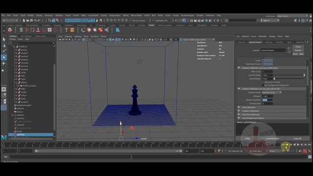 MAYA : Chess: Animation and VFX - 4 , #maya, #render, #cg , #VFX , #particles, #animation смотреть онлайн