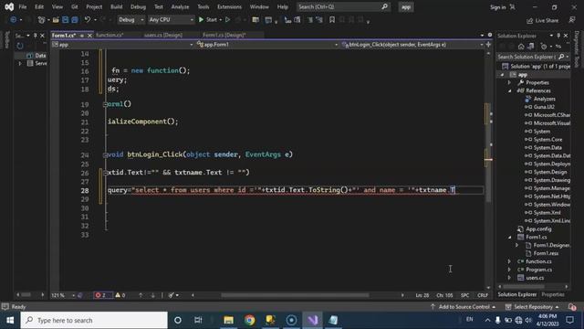 How to Create User Login Page in c# Using SQL Server смотреть онлайн