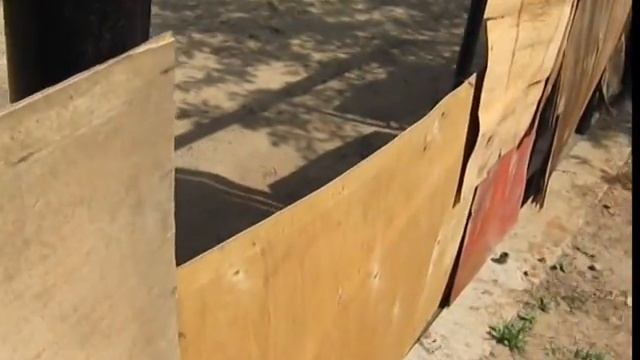 Забор из горбыля своими руками