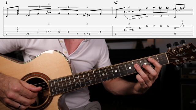 Slow & Groovy Blues Practice Routine | How to Mix Fingerstyle Licks & Rhythms! смотреть онлайн