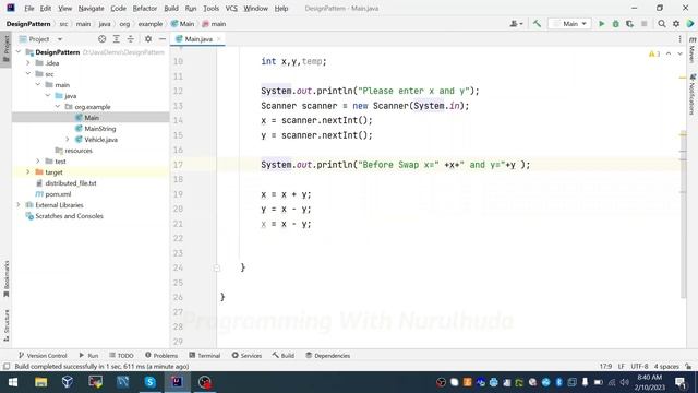 How to swap two number without using third variable | Java Programming смотреть онлайн