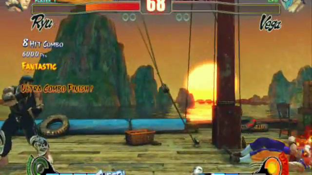 Street Fighter IV 4 PC version Evil Dragon Eyed Ryu Costume Mod смотреть онлайн