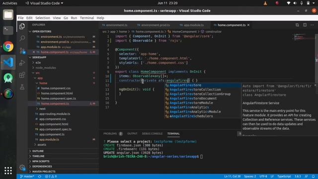 Angular 9 Tutorial For Beginners: How To Connect Angular to Firebase Using angularFire Api смотреть онлайн
