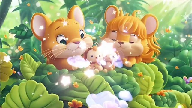 2 Hours Of Brahms' Lullaby For Super Relaxed Babies ♫ Sleep Music With Simple Animation смотреть онлайн