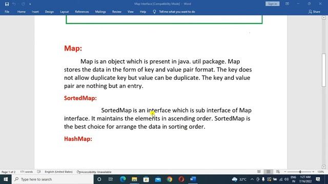 What is Map interface in java(Telugu) смотреть онлайн