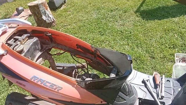 "RACER"RC 50 QT Скутер из КНР, Починю или нет?Китайские скутеры, что внутри ?Починяем непочиняемое смотреть онлайн