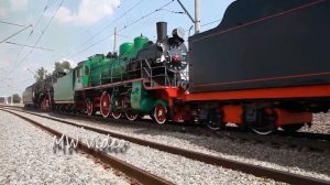 Сплотка паровозов Л-2057,  Эр-797-41,  Су-250-64,  ЛВ-0182