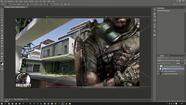 Adobe Photoshop CC 2015 make a cover tutorial смотреть онлайн