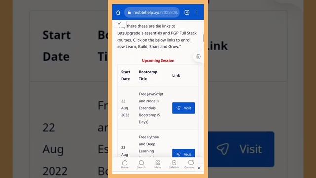Let's Upgrade| Free Bootcamp of Python, Nodejs, Reactjs,HTML & CSS , Javascript, Machine Learning смотреть онлайн