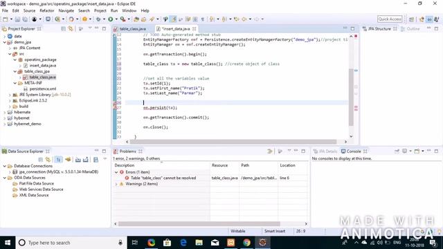 JAVA Persistence API(JPA) смотреть онлайн