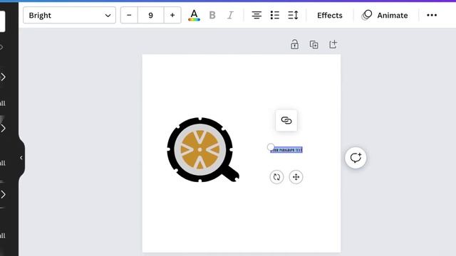 TIRE ? Company 3D Logo Idea - Canva & Photopea Shapes Tutorial смотреть онлайн