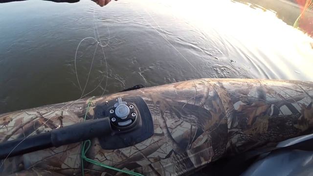 ЯЗИ ГНУТ КИВКИ! рыбалка на кольцо с лодки на реке Чулым смотреть онлайн