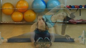 Фито няшка на разминке.