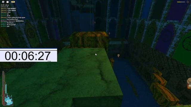 Abyss World Roblox any% speedrun 12:44 (outdated) смотреть онлайн