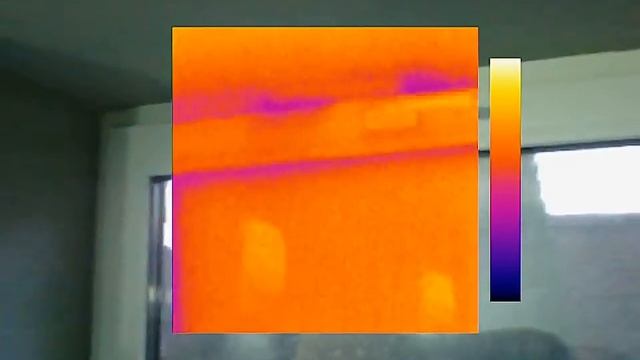Тепловизор в действии (оконная рама) смотреть онлайн