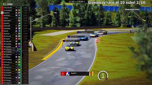 Vintage GT cars race at Horsma raceway - Driven by Artificial Intelligence смотреть онлайн