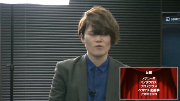 Yuichiro Umehara & Yuuki Sakakihara funny gesture game skit (eng subs)