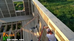 Родной Дом - Cтроительство дома из соломенных панелей