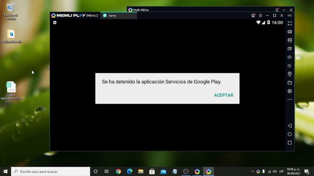 Sorprendente: Ve cómo solucionar el error se detuvo servicios google play en memu play смотреть онлайн