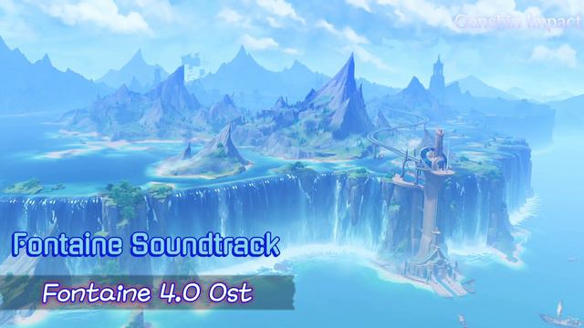🔴 Fontaine Soundtrack (Day) ☀️ | Track 2 | Fontaine - Genshin Impact Ost