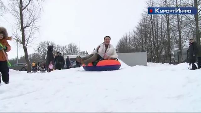 Широкая масленица в сестрорецком парке "Дубки" смотреть онлайн