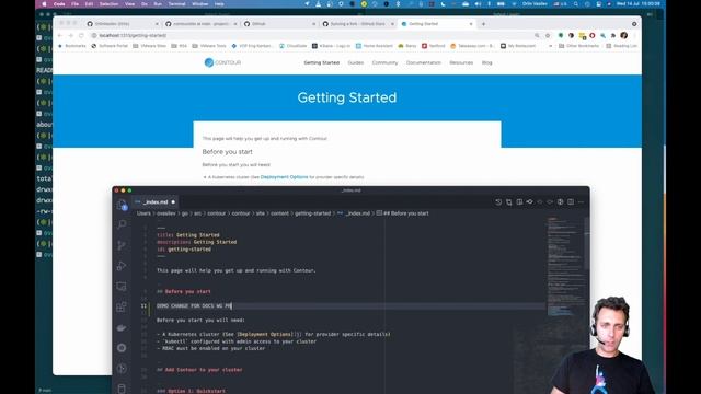 Contour - Docs WG How-to - Working with git and creating your first PR - Orlin Vasilev смотреть онлайн