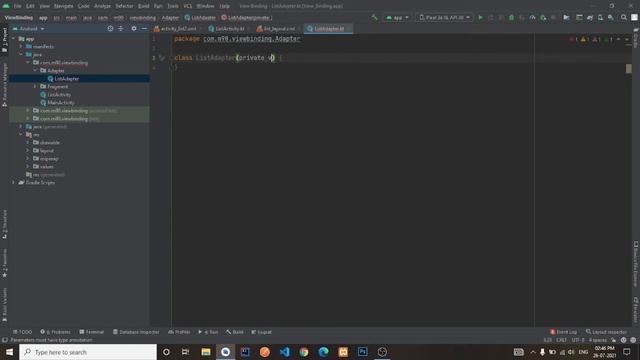 View Binding in Adapter in Android Studio | Kotlin | Android Tutorials смотреть онлайн