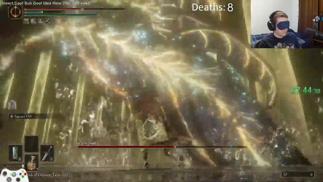 Beating the Final Boss Blindfolded in Elden Ring смотреть онлайн