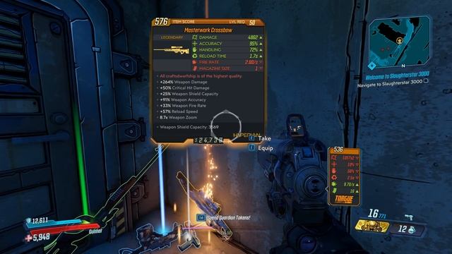 Borderlands 3 | Masterwork Crossbow Legendary Weapon Guide (One In The Chamber!) смотреть онлайн