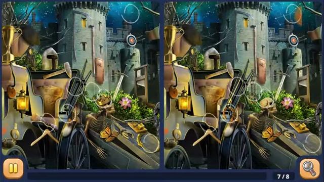 Vampire Castle Hidden Objects 3 | Find the Difference смотреть онлайн
