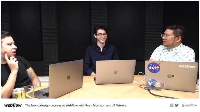 The brand design process at Webflow with Ryan Morrison and JP Teixeira смотреть онлайн