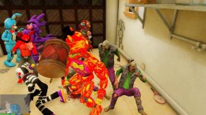 АНИМАТРОНИК ФРЕДДИ ЛАВА НАШЕЛ БЕЗГЛАЗУЮ ВЕДЬМУ В ГТА 5 МОДЫ! ФНАФ GTA 5 MODS Мульти Пульти