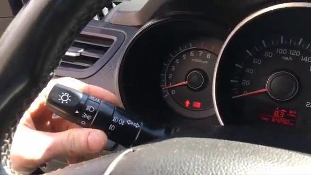 Перестали гореть противотуманные фары Kia Rio 2014 смотреть онлайн