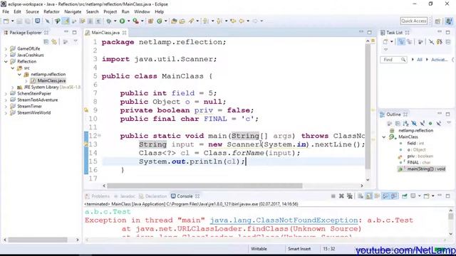 Java Reflection [1] - Class.forName, ClassLoader - Klassen aus dem Internet laden смотреть онлайн