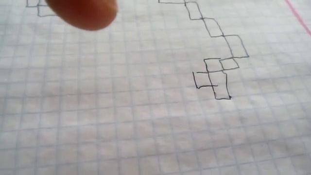 Как нарисовать по клеточкам пирожиное смотреть онлайн